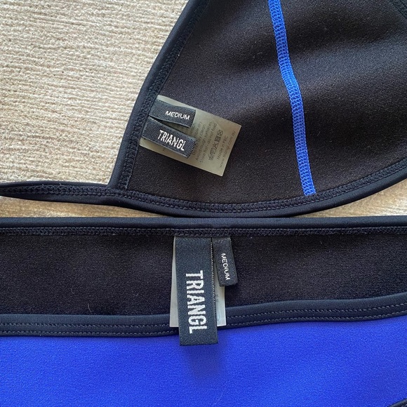 Triangl Electric Blue Swimwear - Picture 3 of 3